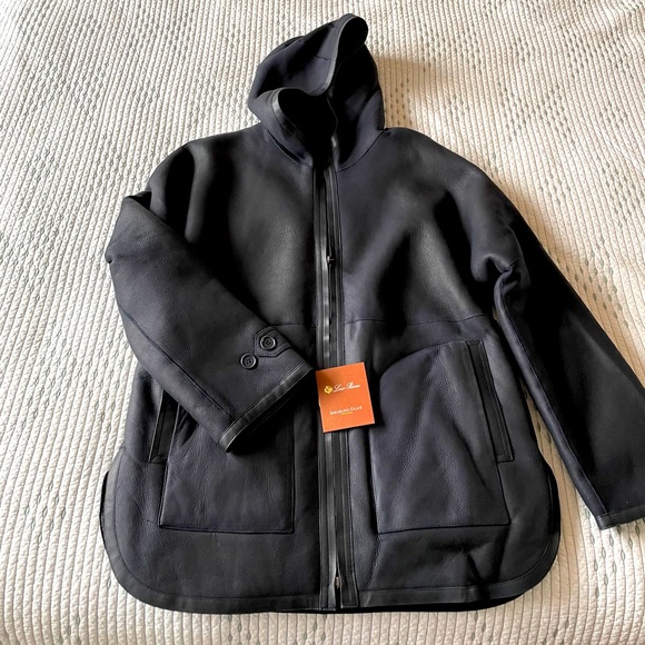 Loro Piana Jackets & Blazers - Loro Piana leather jacket with 2 sides.